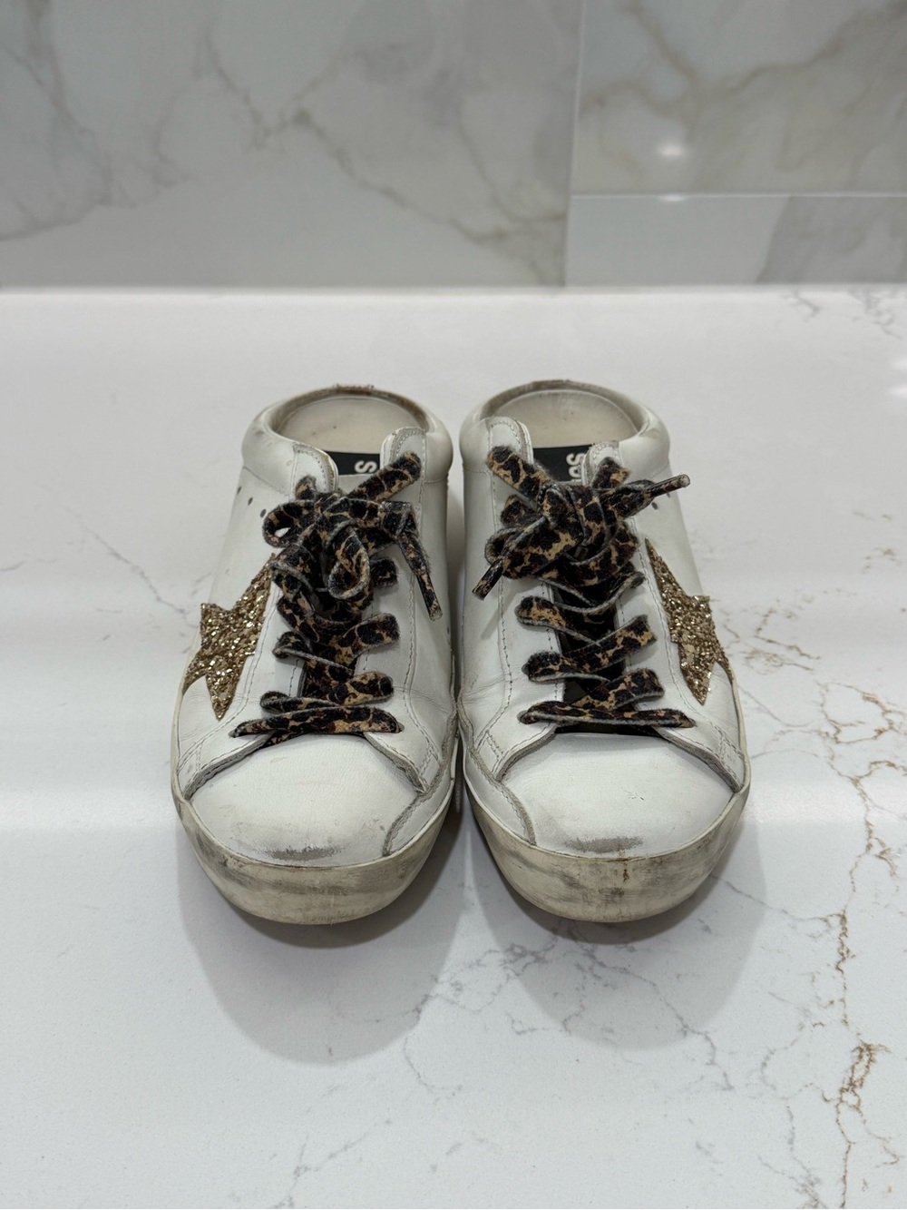 Golden Goose- Star White Leather Women's Sneakers - GGDB/Private Edition - Picture 3 of 9
